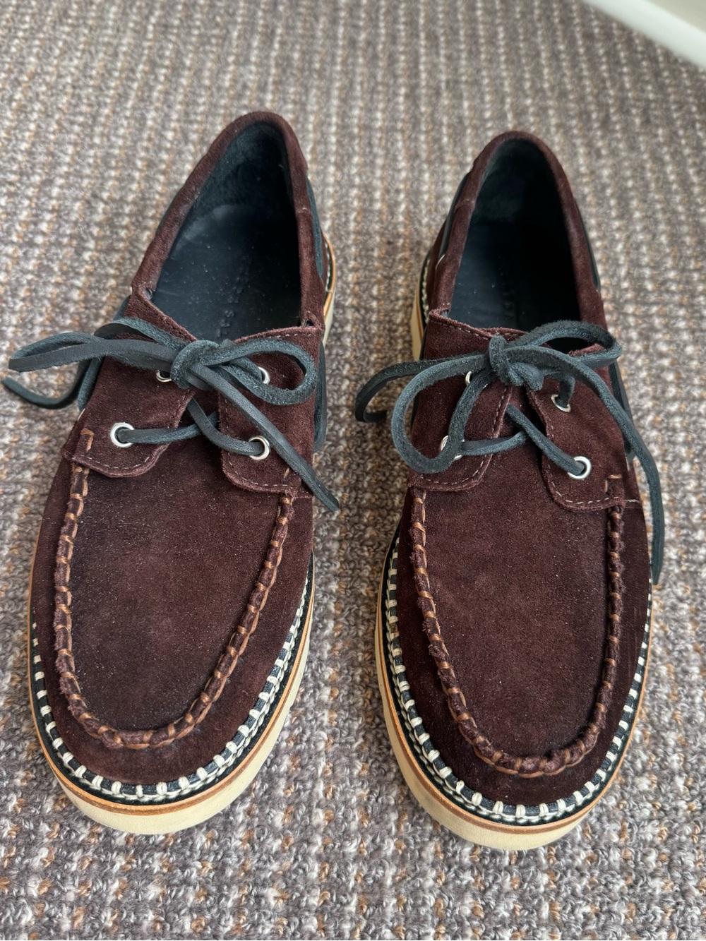 Freda Salvador Coffee Suede Loafer